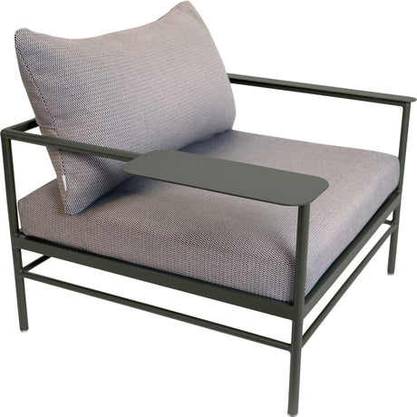 Fermob Rivage Fauteuil bas Romarin 48 Teint Masse Texture Stracciatella M01284 