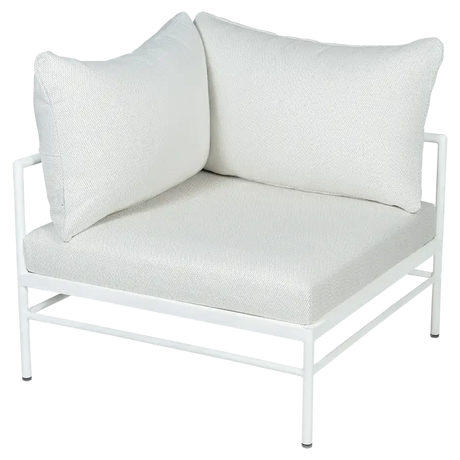 Fermob Rivage Fauteuil d'angle Blanc coton 01 Perle D4 