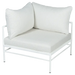 Fermob Rivage Fauteuil d'angle Blanc coton 01 Perle D4 
