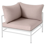 Fermob Rivage Fauteuil d'angle Blanc coton 01 Teint Masse Papyrus M0602 