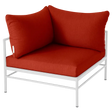 Fermob Rivage Fauteuil d'angle Blanc coton 01 Teint Masse Tomette M0772 