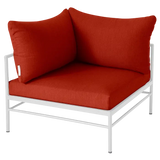 Fermob Rivage Fauteuil d'angle Blanc coton 01 Teint Masse Tomette M0772 