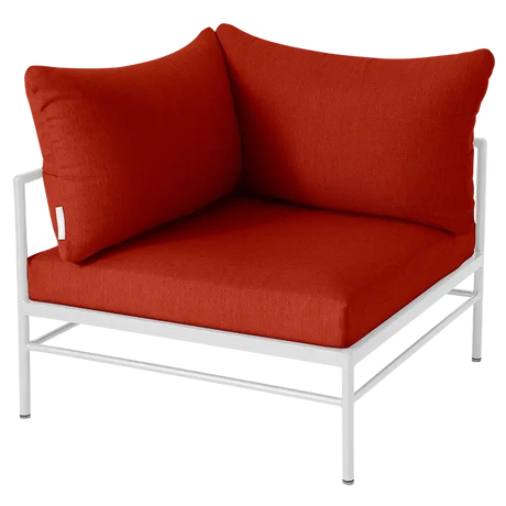 Fermob Rivage Fauteuil d'angle Blanc coton 01 Teint Masse Tomette M0772 