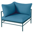 Fermob Rivage Fauteuil d'angle Bleu acapulco 21 Teint Masse Bleu Adriatic M03941 