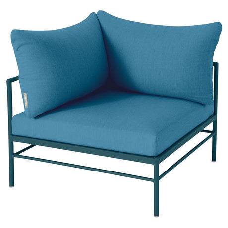 Fermob Rivage Fauteuil d'angle Bleu acapulco 21 Teint Masse Bleu Adriatic M03941 