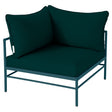 Fermob Rivage Fauteuil d'angle Bleu acapulco 21 Teint Masse Vert Paon cru M01353 