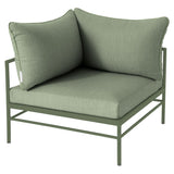 Fermob Rivage Fauteuil d'angle Cactus 82 Natté Sunbrella Cactus 82 