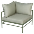 Fermob Rivage Fauteuil d'angle Cactus 82 Teint Masse Mix Vert Prairie M01354 