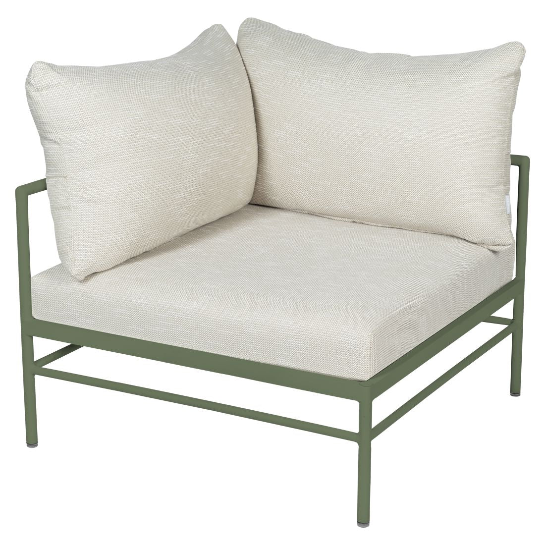 Fermob Rivage Fauteuil d'angle Cactus 82 Teint Masse Texture Osier M0605 