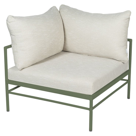 Fermob Rivage Fauteuil d'angle Cactus 82 Teint Masse Texture Osier M0605 