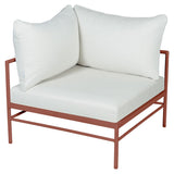 Fermob Rivage Fauteuil d'angle Ocre rouge 20 Perle D4 