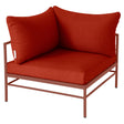 Fermob Rivage Fauteuil d'angle Ocre rouge 20 Teint Masse Tomette M0772 