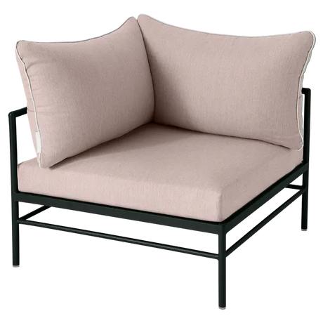 Fermob Rivage Fauteuil d'angle Réglisse 42 Teint Masse Papyrus M0602 