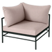 Fermob Rivage Fauteuil d'angle Réglisse 42 Teint Masse Papyrus M0602 
