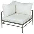 Fermob Rivage Fauteuil d'angle Romarin 48 Perle D4 