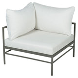 Fermob Rivage Fauteuil d'angle Romarin 48 Perle D4 