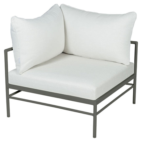 Fermob Rivage Fauteuil d'angle Romarin 48 Perle D4 
