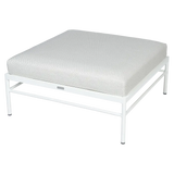 Fermob Rivage Pouf Blanc coton 01 Perle D4 