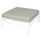Fermob Rivage Pouf Blanc coton 01 Teint Masse Mix Vert Prairie M01354 