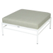 Fermob Rivage Pouf Blanc coton 01 Teint Masse Mix Vert Prairie M01354 