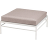 Fermob Rivage Pouf Blanc coton 01 Teint Masse Papyrus M0602 