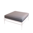 Fermob Rivage Pouf Blanc coton 01 Teint Masse Texture Stracciatella M01284 
