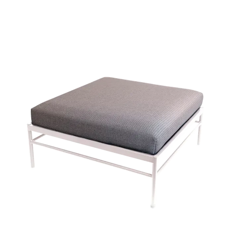Fermob Rivage Pouf Blanc coton 01 Teint Masse Texture Stracciatella M01284 