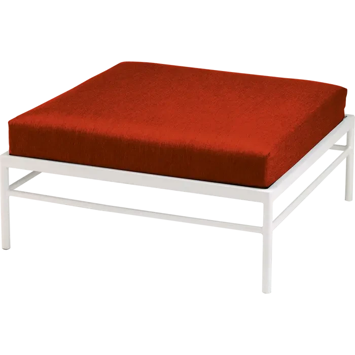 Fermob Rivage Pouf Blanc coton 01 Teint Masse Tomette M0772 