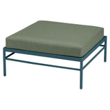 Fermob Rivage Pouf Bleu acapulco 21 Natté Sunbrella Cactus 82 