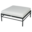 Fermob Rivage Pouf Réglisse 42 Perle D4 