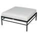 Fermob Rivage Pouf Réglisse 42 Perle D4 