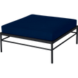 Fermob Rivage Pouf Réglisse 42 Teint Masse Bleu Nuit M0754 
