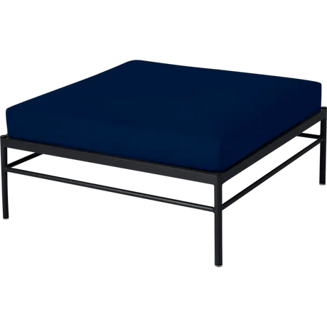 Fermob Rivage Pouf Réglisse 42 Teint Masse Bleu Nuit M0754 