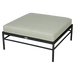 Fermob Rivage Pouf Réglisse 42 Teint Masse Mix Vert Prairie M01354 