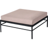 Fermob Rivage Pouf Réglisse 42 Teint Masse Papyrus M0602 