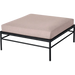 Fermob Rivage Pouf Réglisse 42 Teint Masse Papyrus M0602 