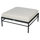 Fermob Rivage Pouf Réglisse 42 Teint Masse Texture Osier M0605 