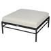 Fermob Rivage Pouf Réglisse 42 Teint Masse Texture Osier M0605 