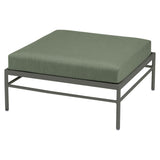 Fermob Rivage Pouf Romarin 48 Natté Sunbrella Cactus 82 