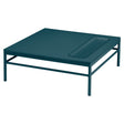 Fermob Rivage Table basse 85x85cm Bleu acapulco 21 