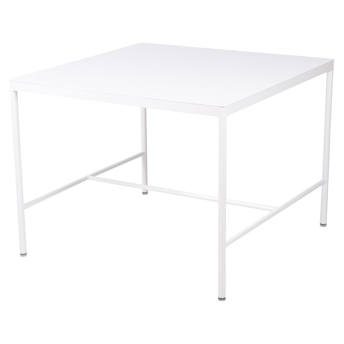 Fermob Rivage Table mi-hauteur 85x85cm Blanc coton 01 