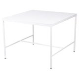 Fermob Rivage Table mi-hauteur 85x85cm Blanc coton 01 