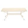 Fermob Romane Table 180 x 100cm Beige latte E8 