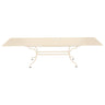 Fermob Romane Table à allonges 200/300 x 100cm Beige latte E8 