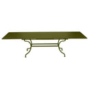 Fermob Romane Table à allonges 200/300 x 100cm Pesto D3 