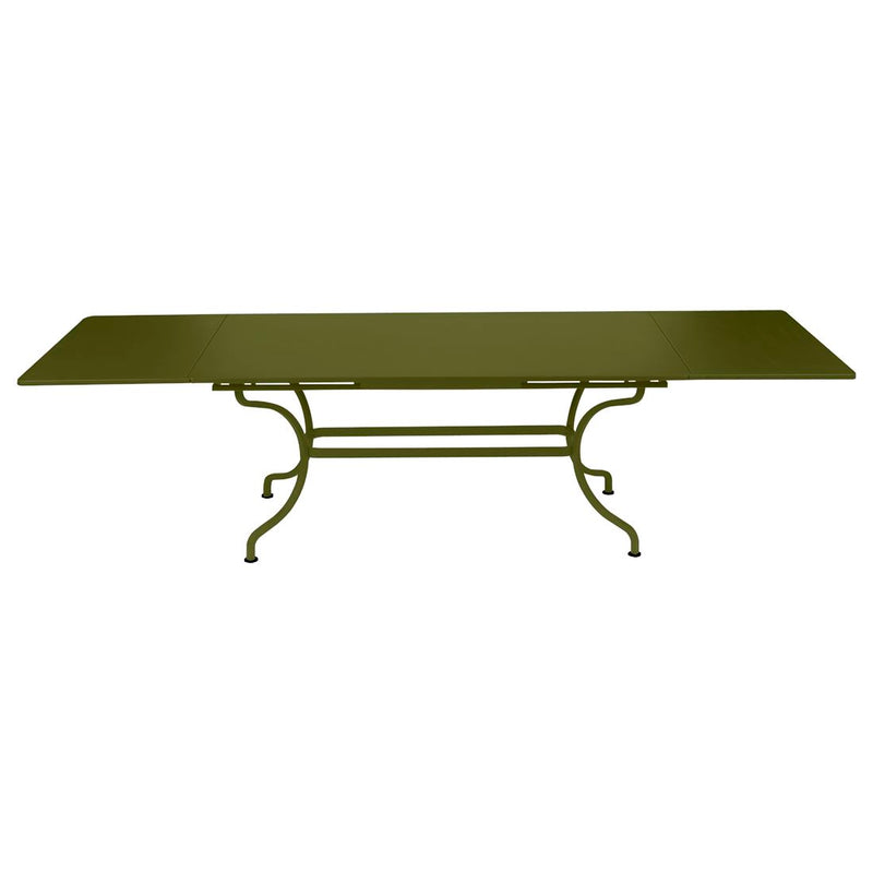 Fermob Romane Table à allonges 200/300 x 100cm Pesto D3 