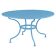 Fermob Romane Table Ø 137cm Bleu maya E1 