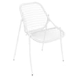Fermob Sixties Chaise empilable Blanc coton 01 