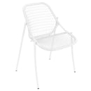 Fermob Sixties Chaise empilable Blanc coton 01 