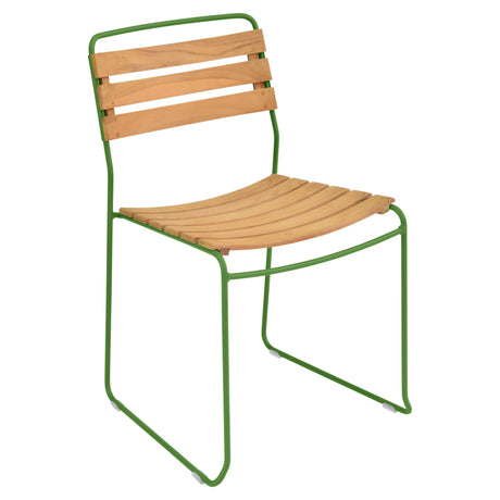 Fermob Surprising ® Chaise teck Vert croquant G7 